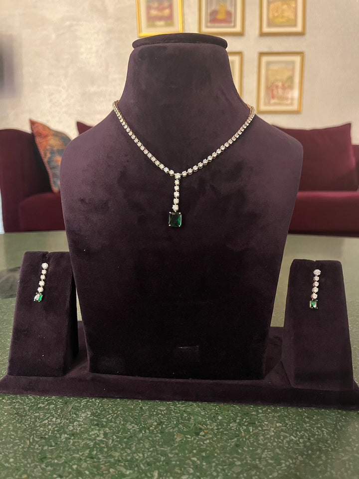 Aarna Emerald Set
