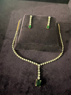 Aarna Emerald Set