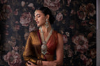 Vilandi Long Necklace with Panna and Russian Sujni