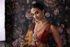 Vilandi Long Necklace with Panna and Russian Sujni